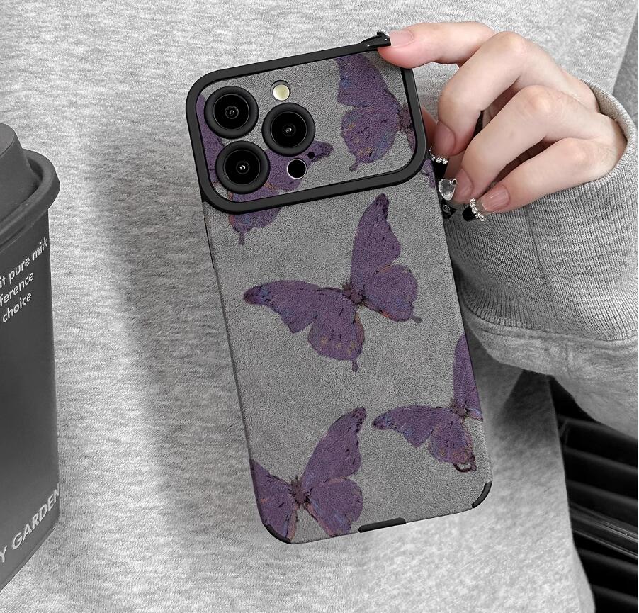 sheepskin-purple-butterfly-painting-iphone-case-creative_3