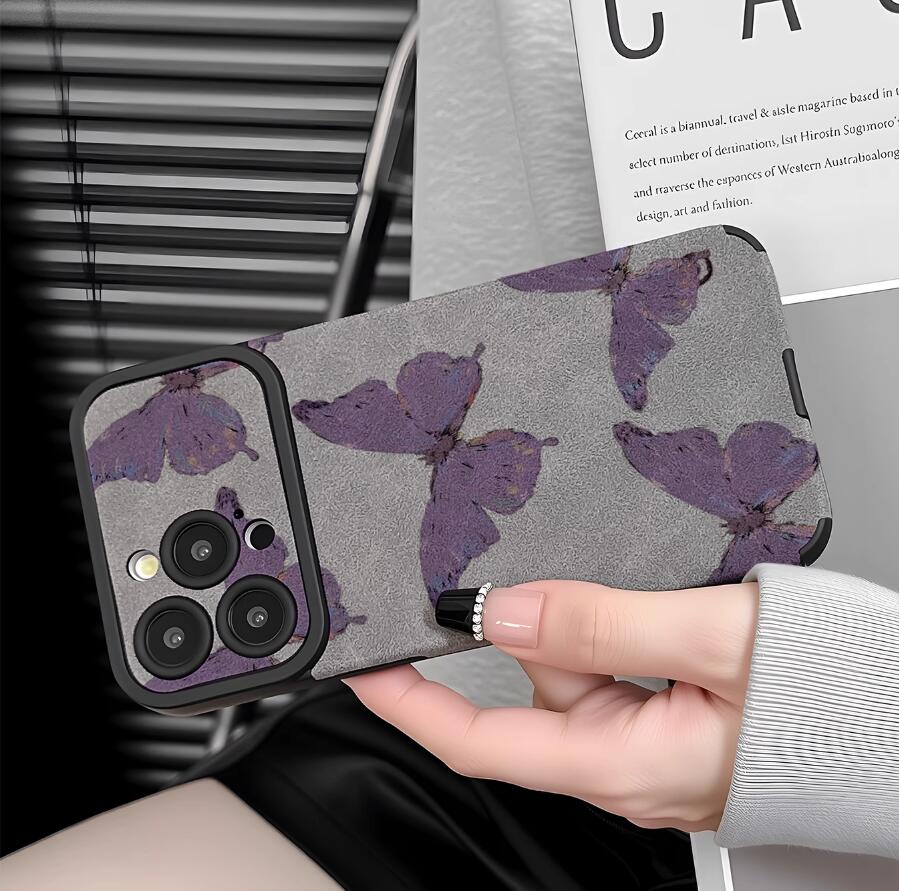 sheepskin-purple-butterfly-painting-iphone-case-creative_4