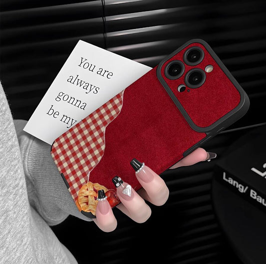 sheepskin-red-grid-patchwork-painting-iphone-case-creative_1