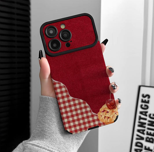 sheepskin-red-grid-patchwork-painting-iphone-case-creative_5