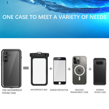 Burst Slim Swimming Waterproof Samsung Galaxy A35 Case Clear