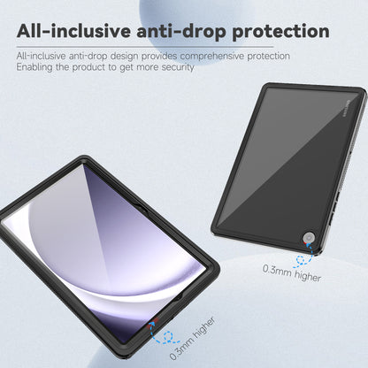 Visible Grace Waterproof Samsung Galaxy Tab A9+ Case Transparent