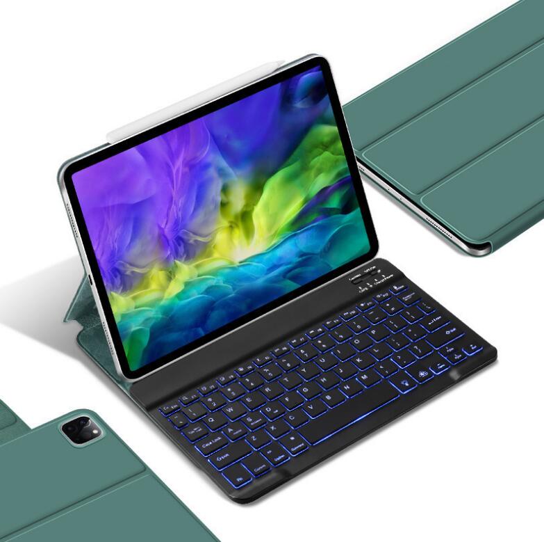 Double-sided Clamp Backlit Keyboard Apple iPad Pro 11 (2018) Case