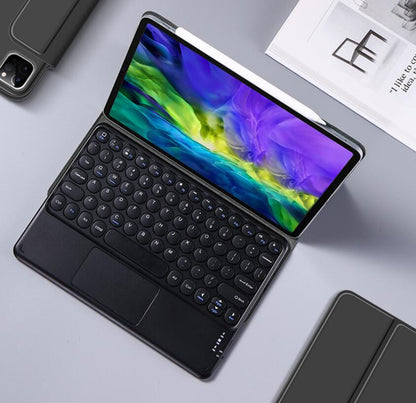 Double-sided Clamp Touchpad Keyboard Apple iPad Pro 12.9 (2018) Case