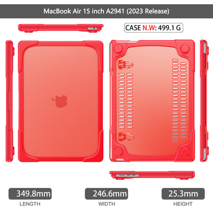 Tone PC Stand Heat Dissipation MacBook Air 15.3 A3114 Case Shockproof