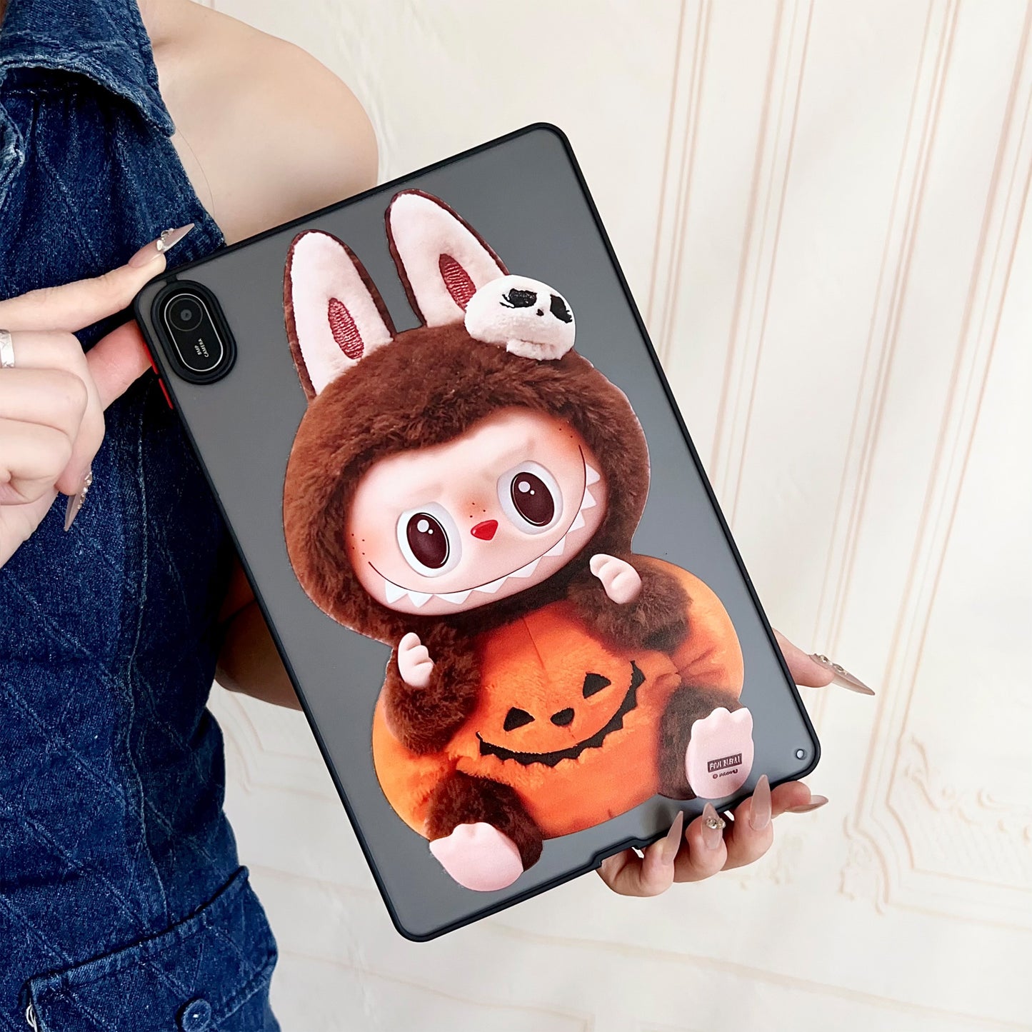 skin-feeling-pc-hard-labubu-painting-ipad-samsung-tablet-cases_2