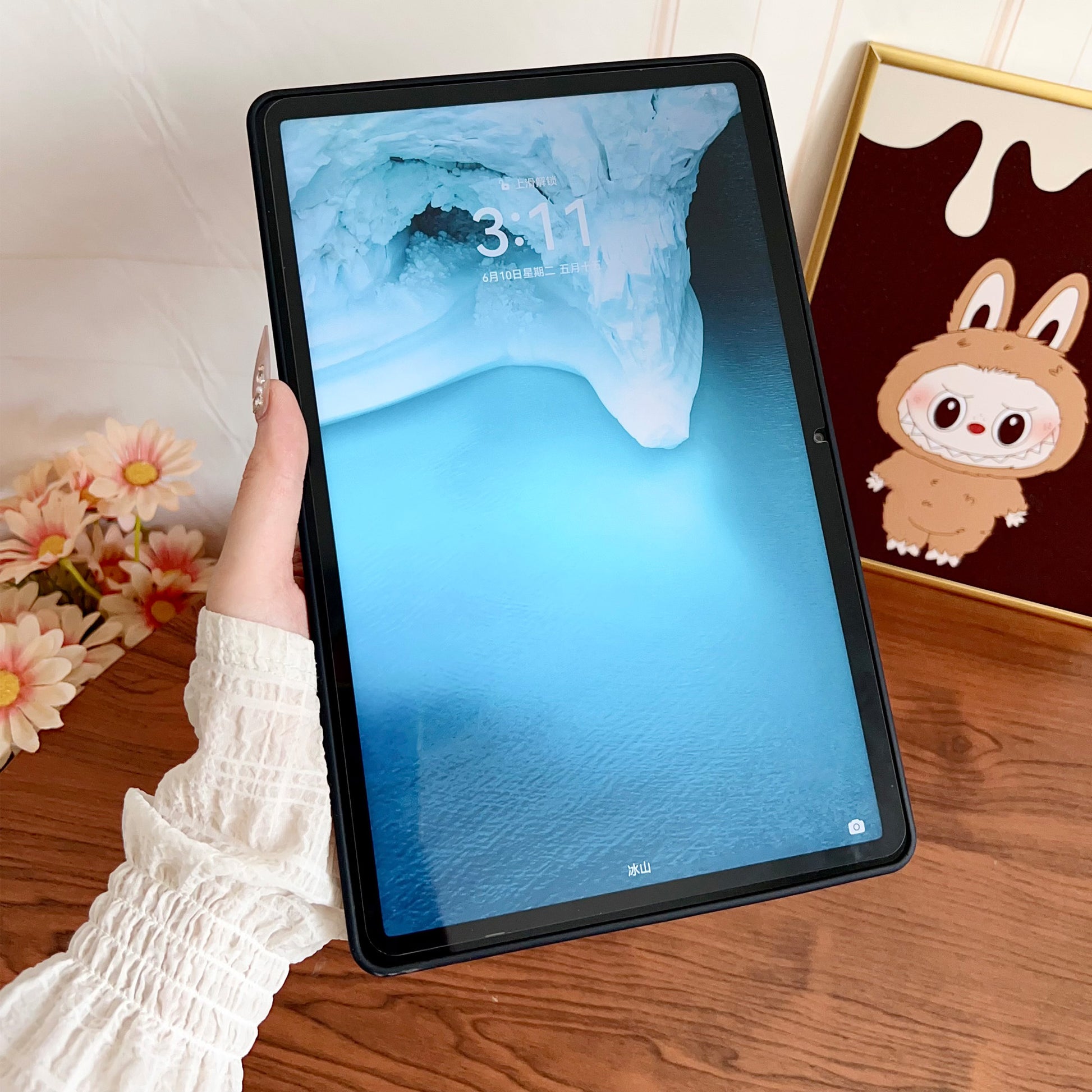 skin-feeling-pc-hard-labubu-painting-ipad-samsung-tablet-cases_5