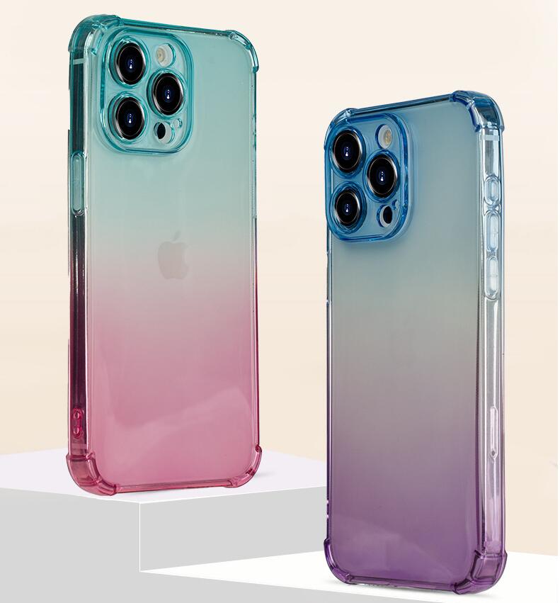 Gradient Airbag iPhone 11 Pro Max Case TPU Soft