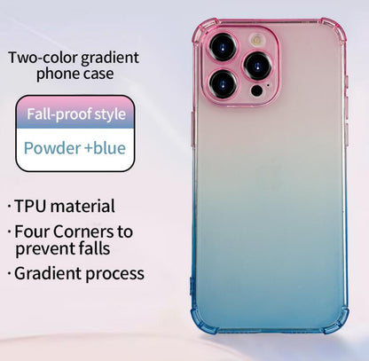 Gradient Airbag iPhone 11 Case TPU Soft