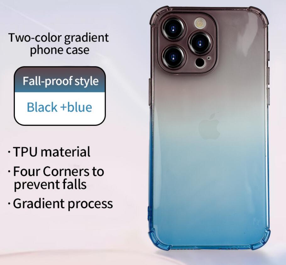 Gradient Airbag iPhone 11 Case TPU Soft