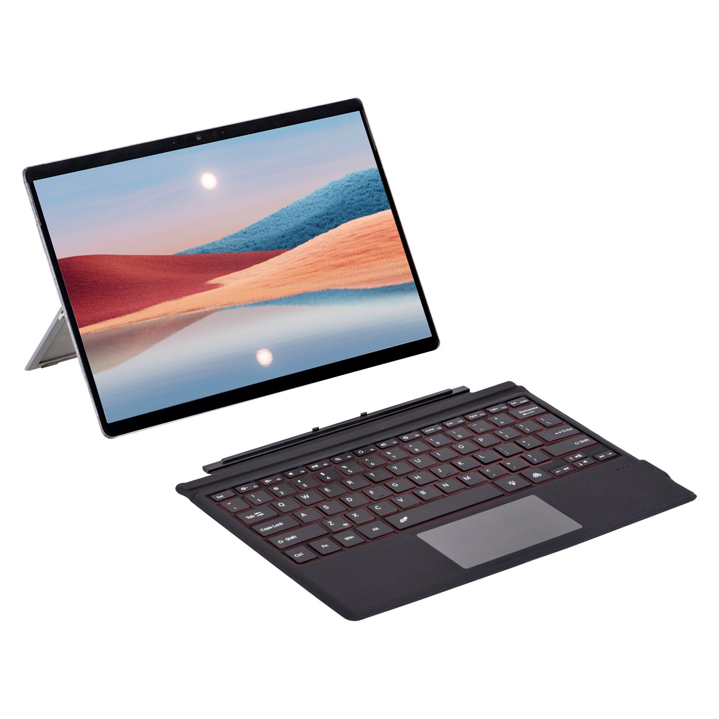 Backlit Touchpad Keyboard Microsoft Surface Pro 6 Magnetic Stand