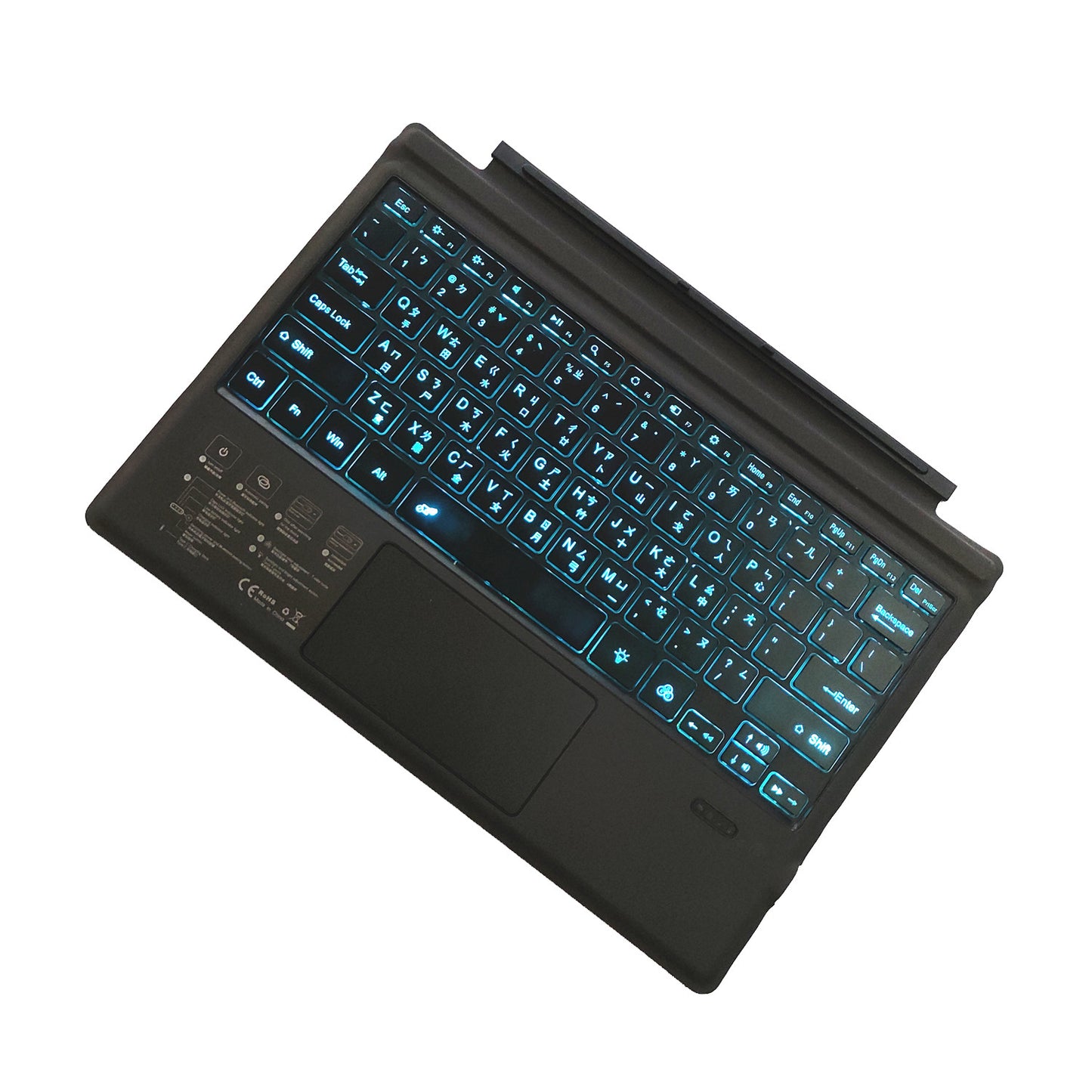 Detachable Backlit Touchpad Keyboard Microsoft Surface Pro 4 Smart