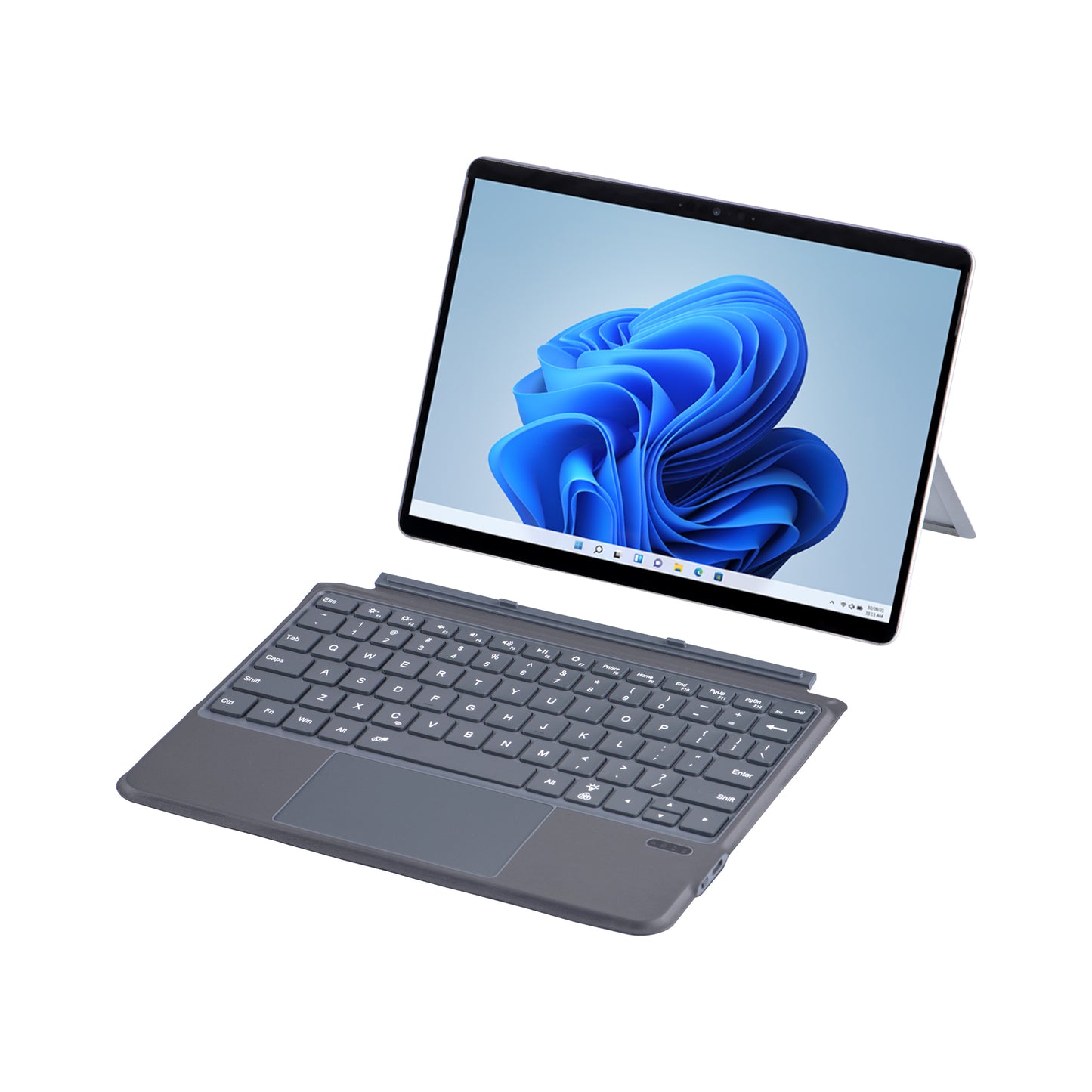 Backlit Touchpad Keyboard Microsoft Surface Go 3 Magnetic Stand