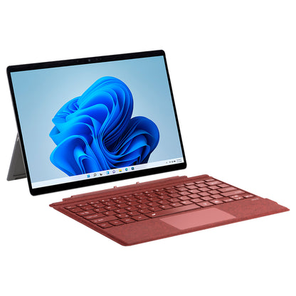 Backlit Touchpad Keyboard Microsoft Surface Pro 7 Retro Leather