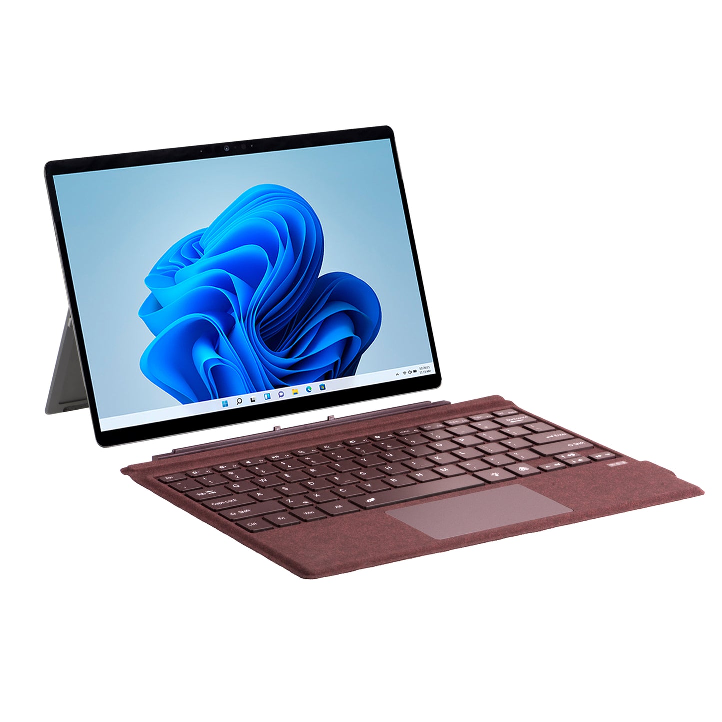 Backlit Touchpad Keyboard Microsoft Surface Pro 7 Retro Leather