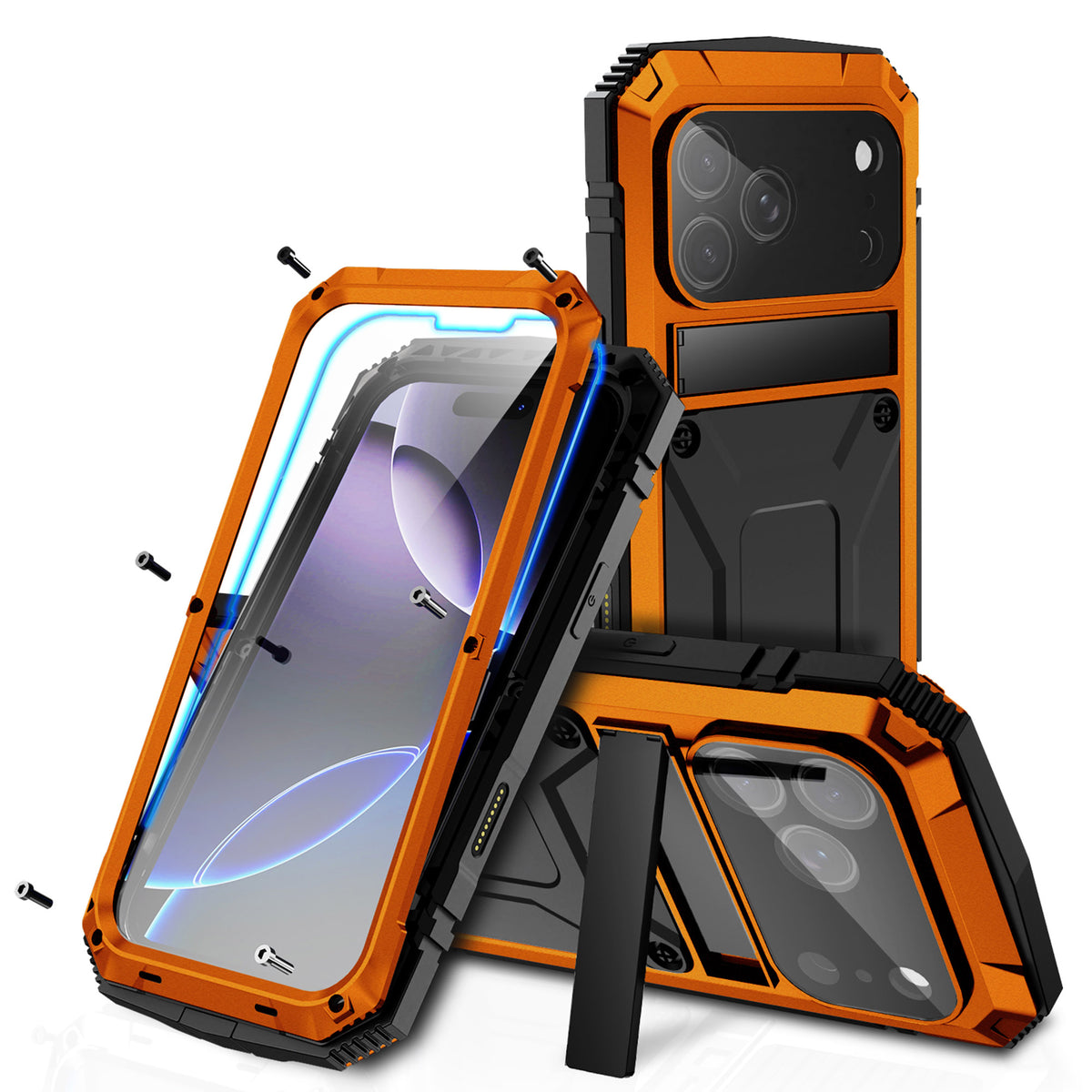 Ultramarine Technology  with Tactical Heavy-Duty Phone Case with Lanyard & Stand