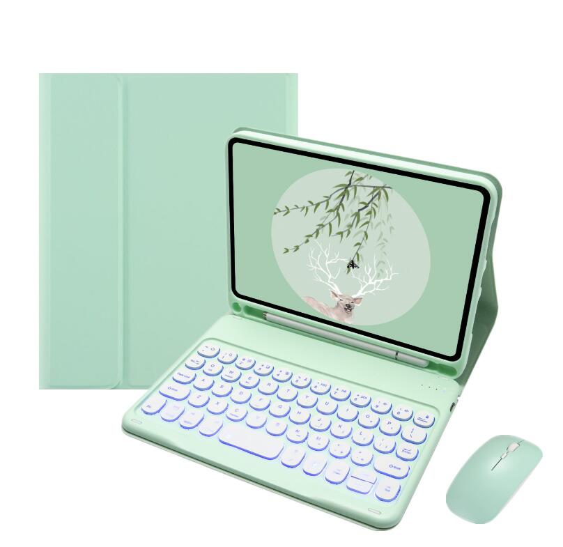 Fashion Backlit Keyboard Apple iPad 7th Generation Case Detachable