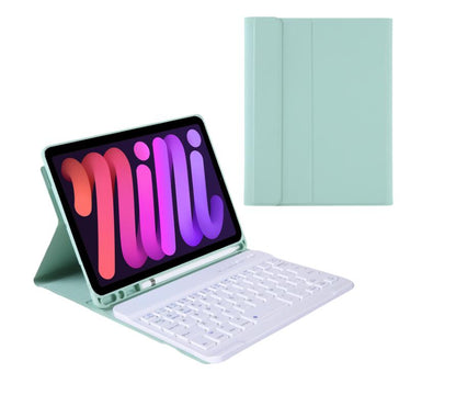 Candy Leather Keyboard Apple iPad Mini 6 Case Book Stand