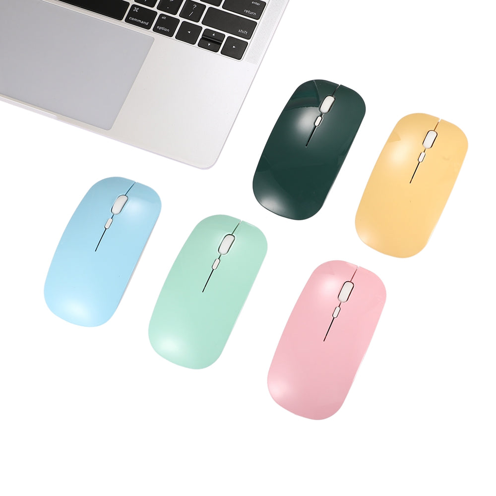 Smooth Candy Universal Portable Wireless Bluetooth Mouse Rechargeable