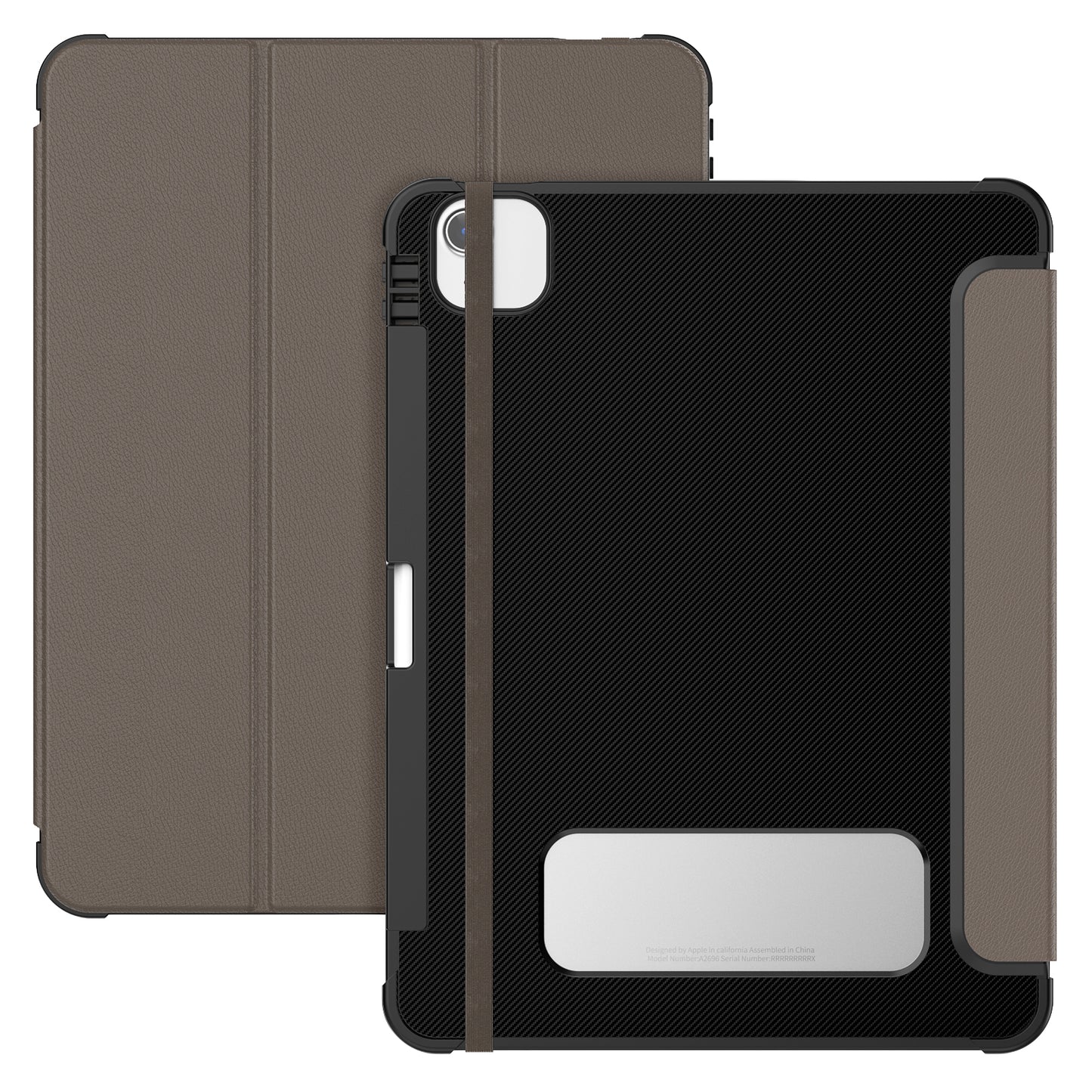 Dormancy Carbon Fiber Leather Apple iPad Air 13 (2024) Case Folio