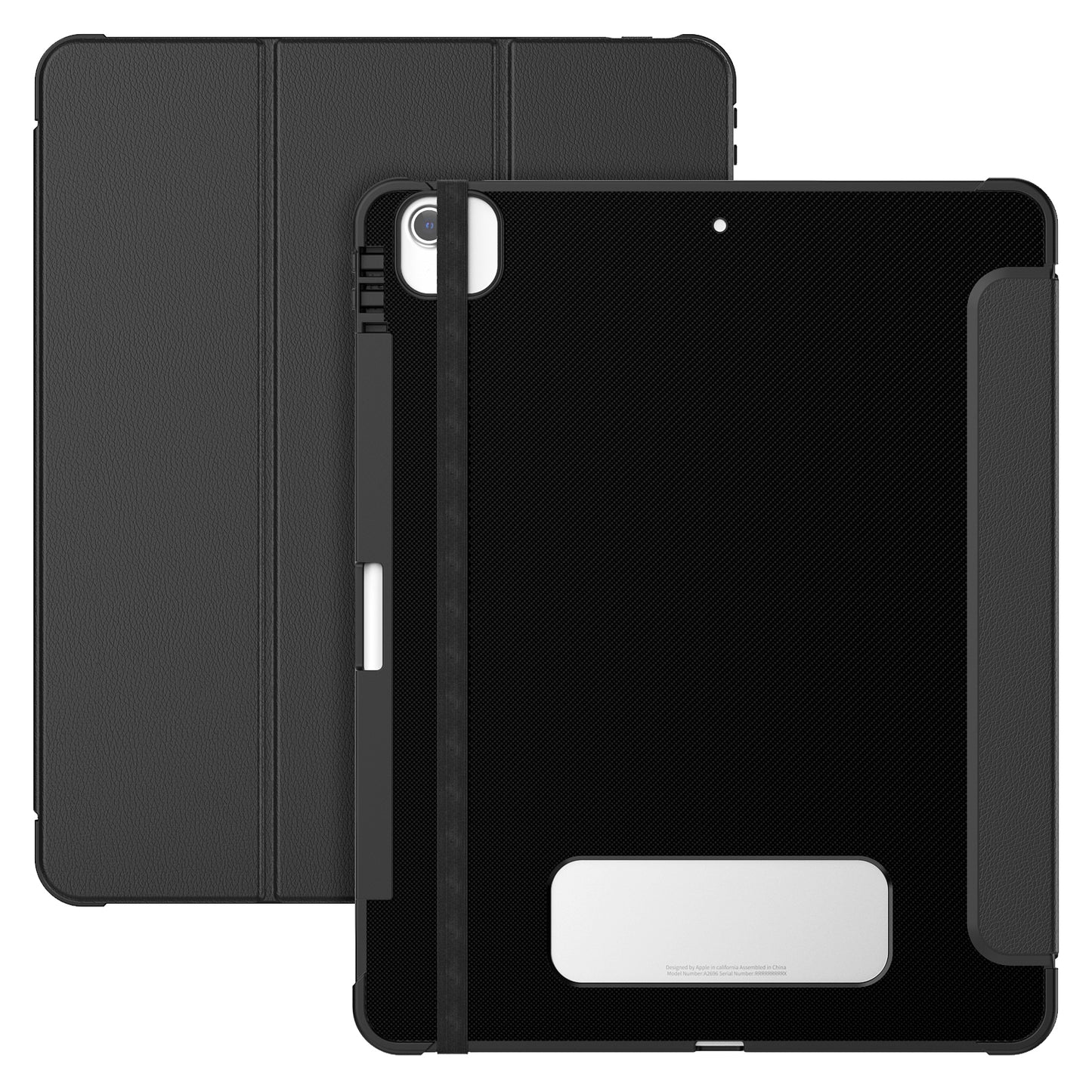 Dormancy Carbon Fiber Leather Stand iPad Pro 12.9 2020 Case