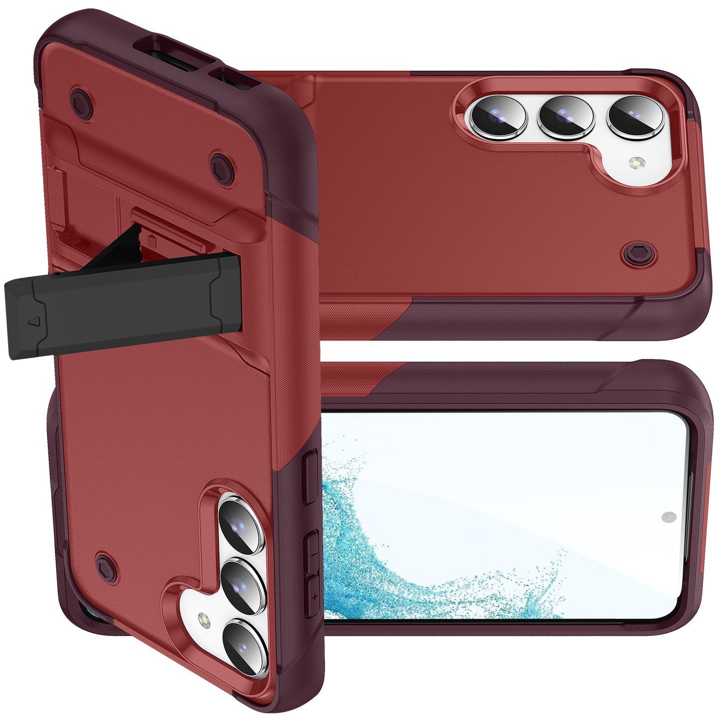 Bentayga Galaxy S23 Case Kickstand TPU PC Rugged