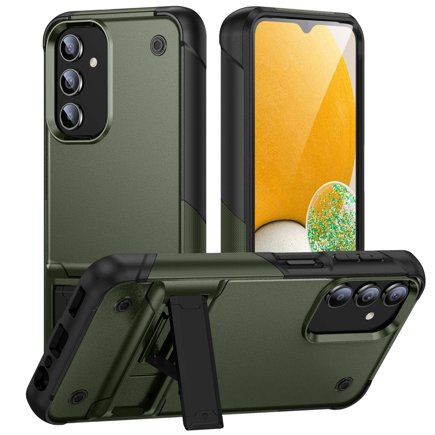 Bentayga Galaxy A04s Case Kickstand TPU PC Rugged