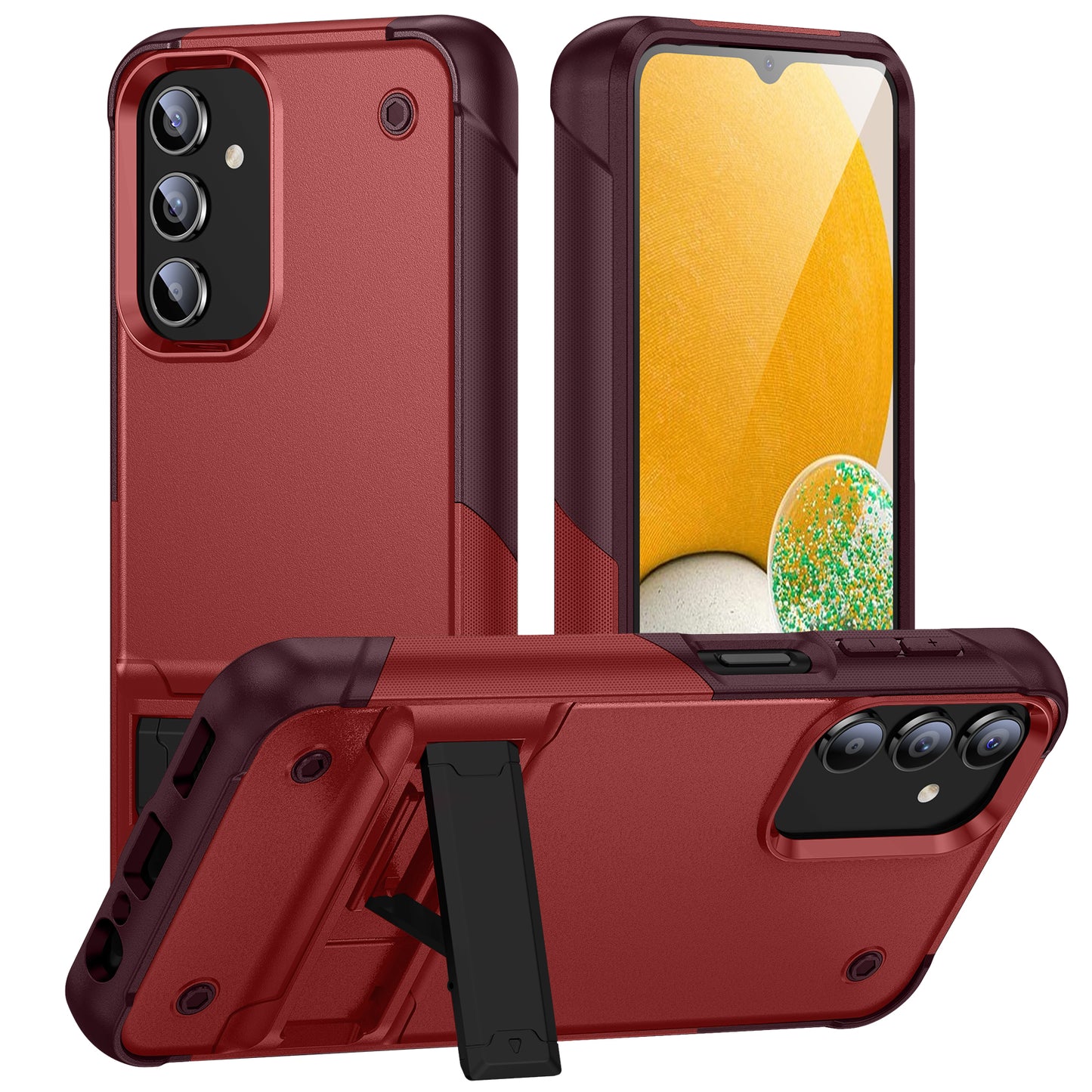 Bentayga Galaxy A04s Case Kickstand TPU PC Rugged