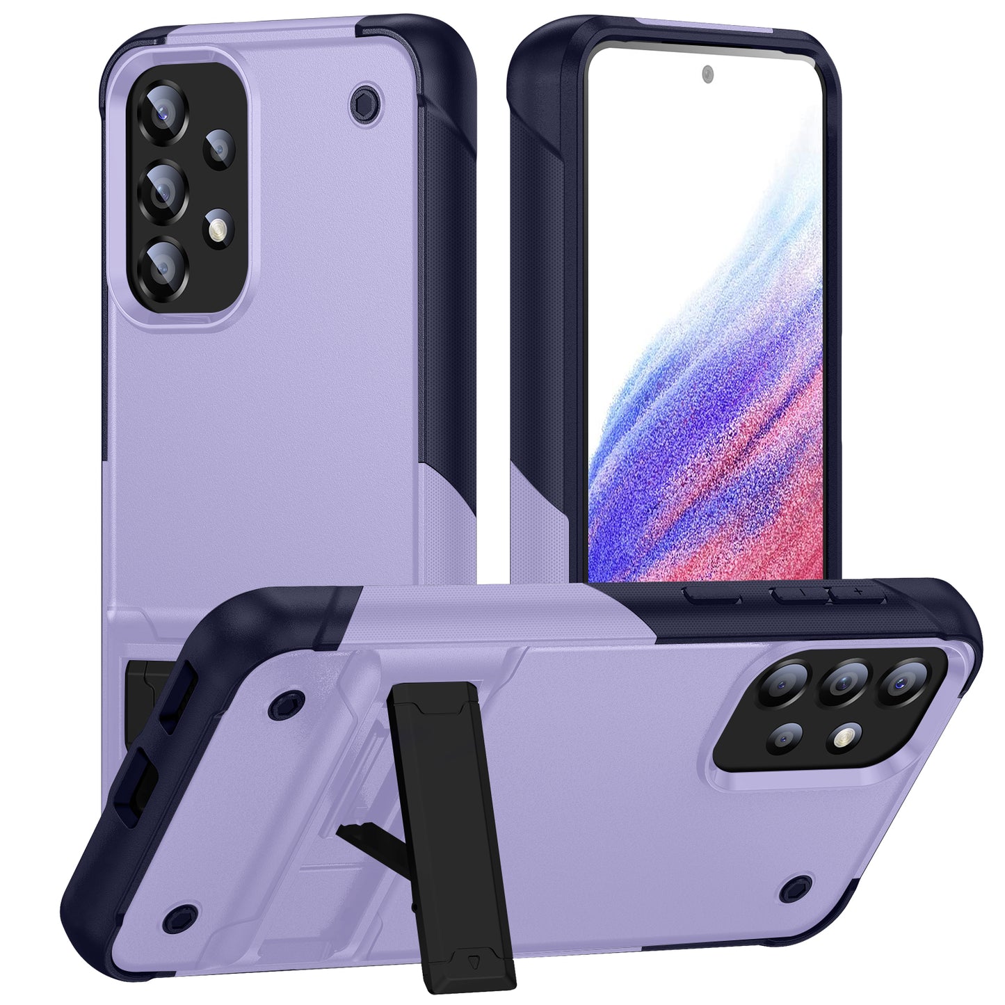 Bentayga Galaxy A33 Case Kickstand TPU PC Rugged