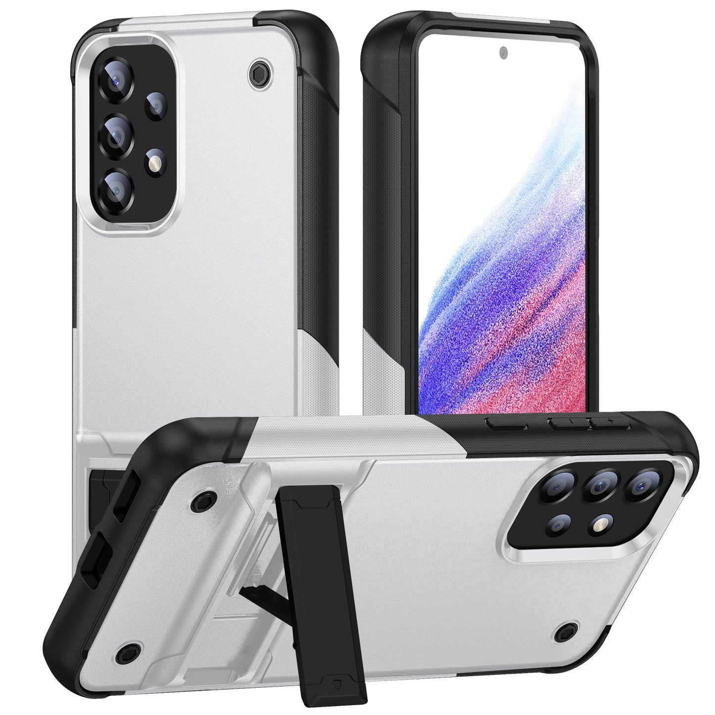 Bentayga Galaxy A33 Case Kickstand TPU PC Rugged