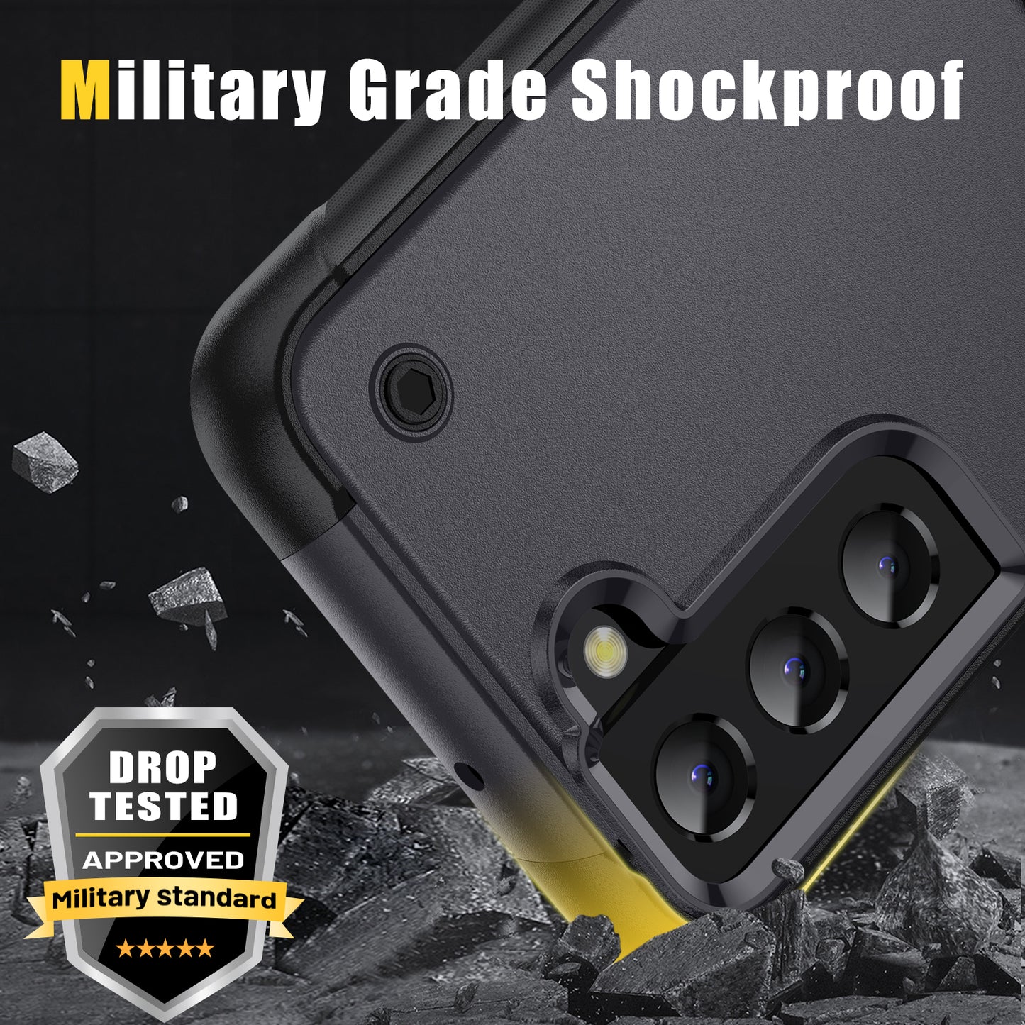 Bentayga Galaxy S23 FE Case Kickstand TPU PC Rugged