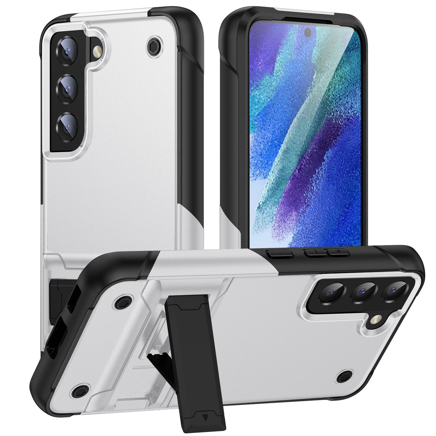 Bentayga Galaxy S23 FE Case Kickstand TPU PC Rugged