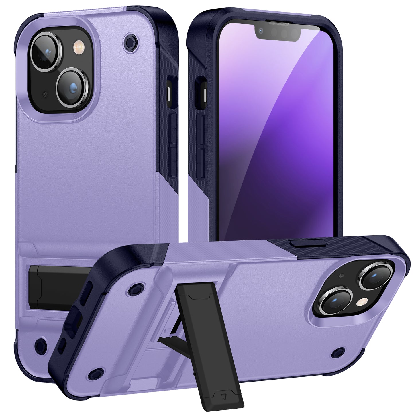 Bentayga iPhone 14 Case Kickstand TPU PC Rugged