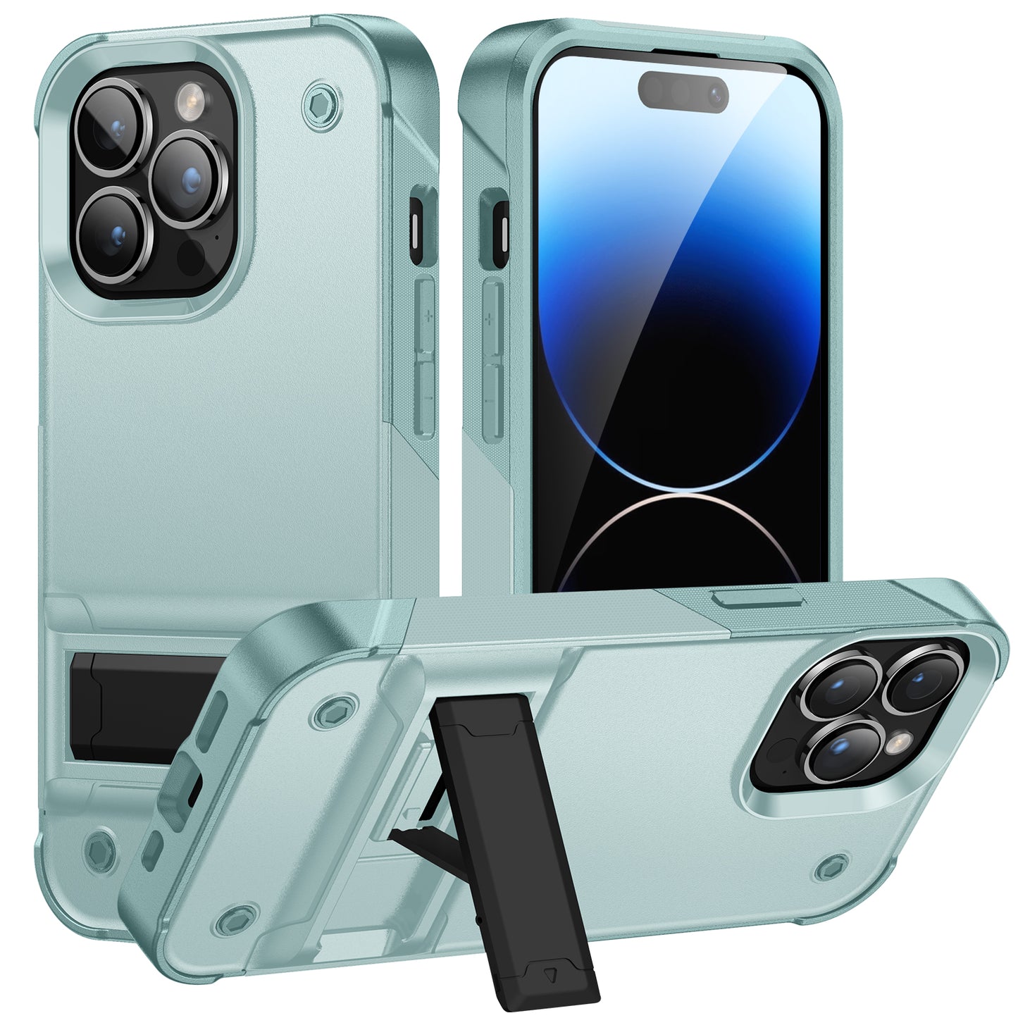 Bentayga iPhone 14 Pro Max Case Kickstand TPU PC Rugged