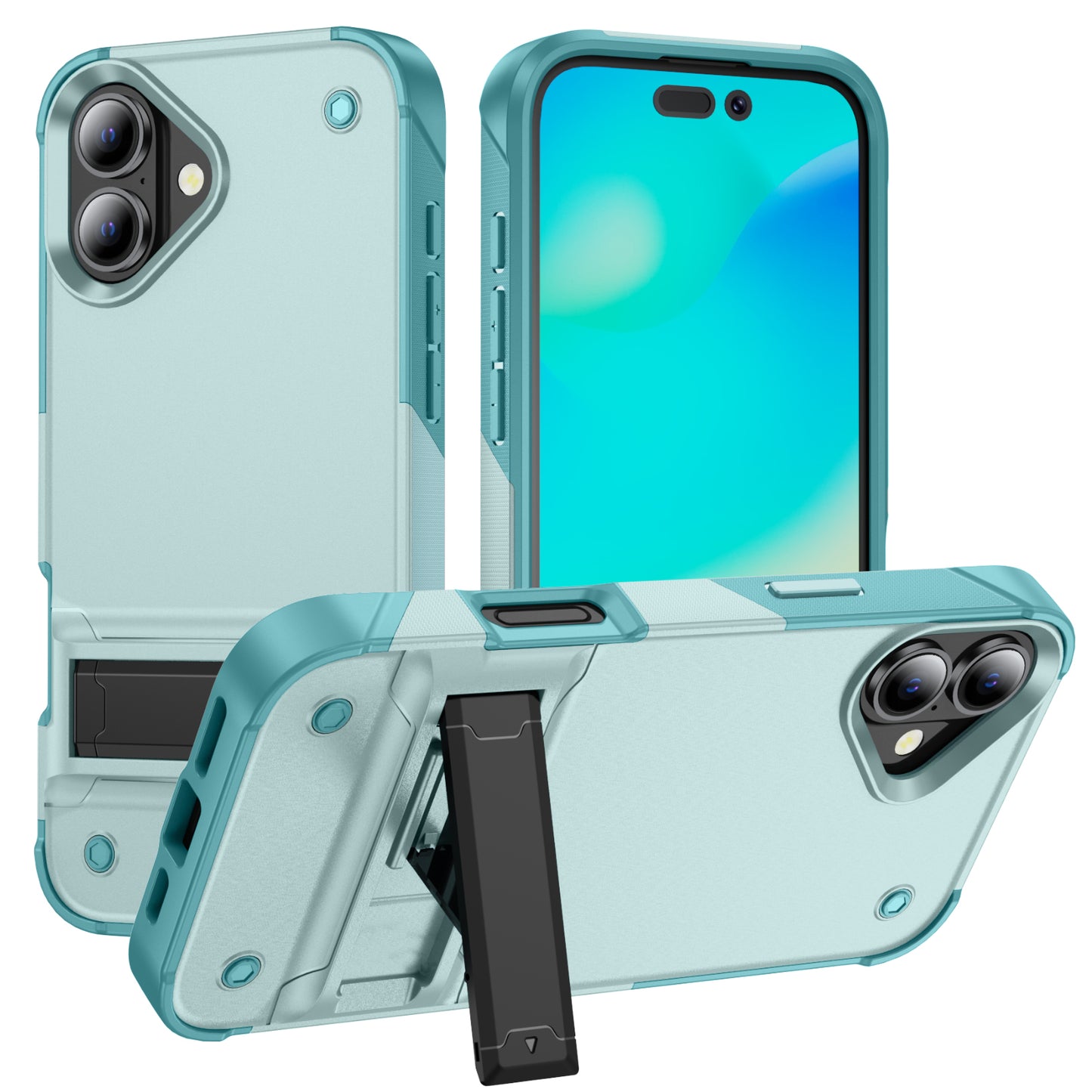 Bentayga iPhone 16 Case Kickstand TPU PC Rugged