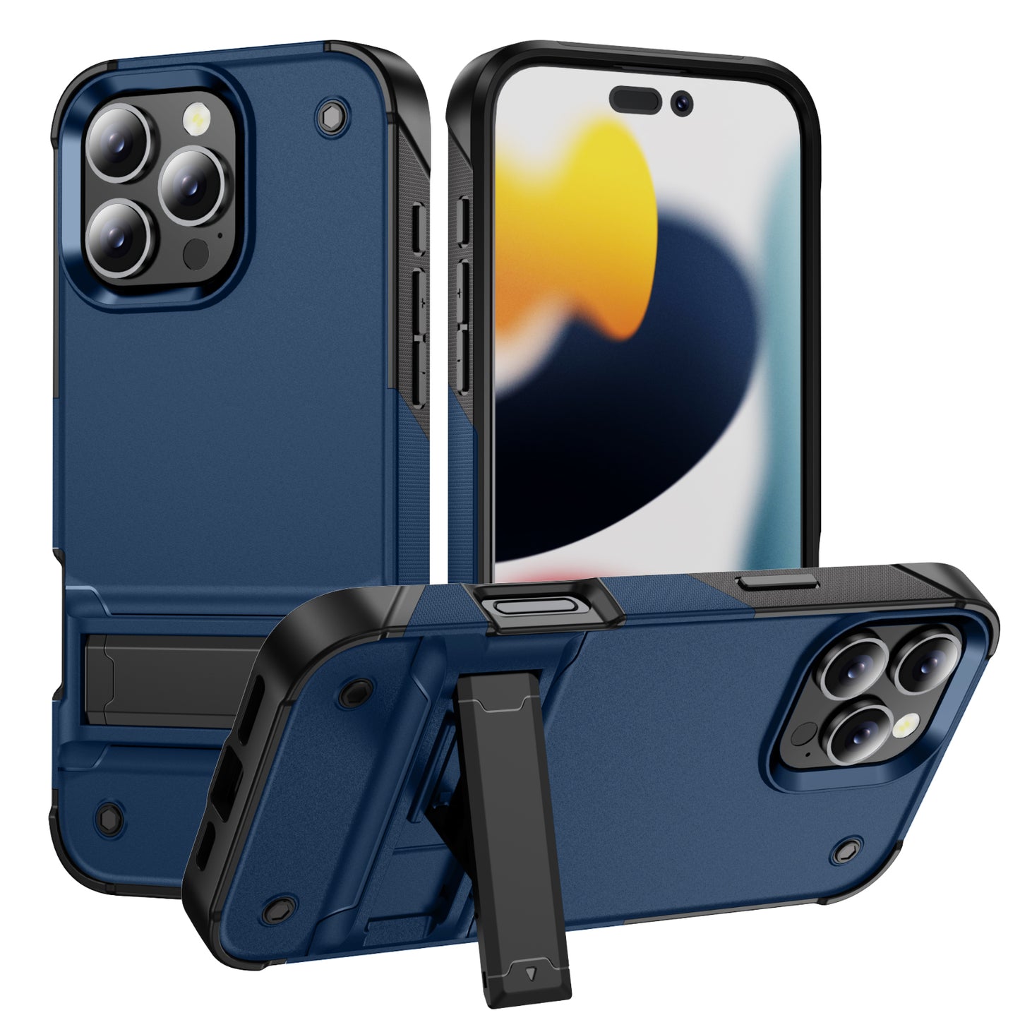 Bentayga iPhone 16 Pro Max Case Kickstand TPU PC Rugged