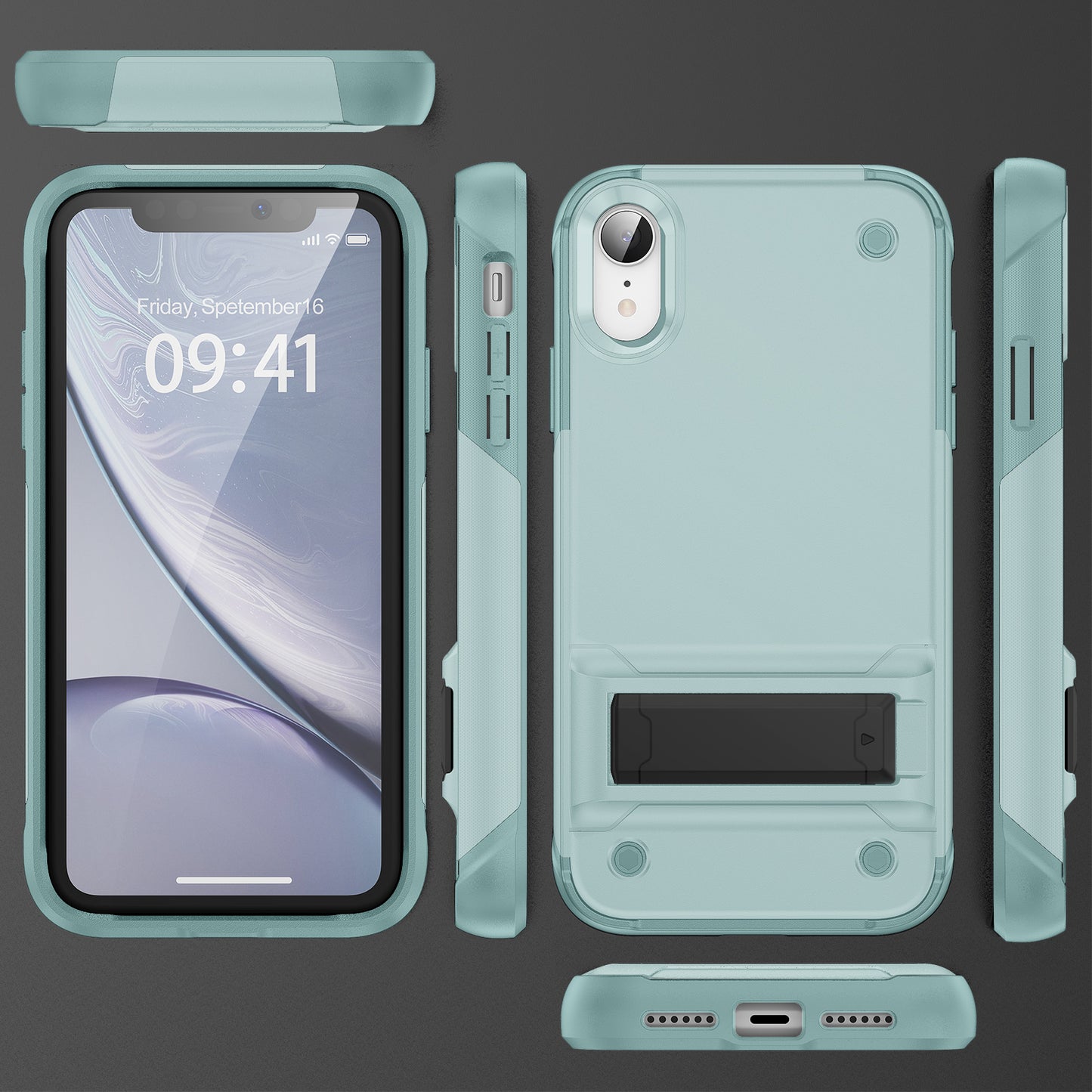 Bentayga iPhone XR Case Kickstand TPU PC Rugged