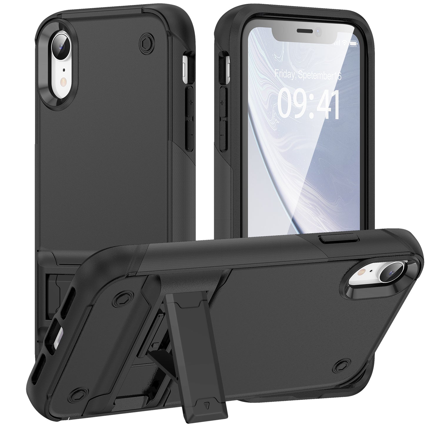 Bentayga iPhone XR Case Kickstand TPU PC Rugged