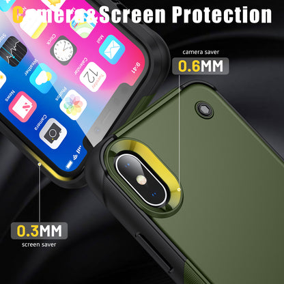 Bentayga iPhone X Xs Case Kickstand TPU PC Rugged