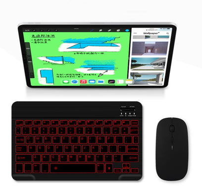 Mini Portable Wireless Bluetooth Keyboard Backlit 7.9/8.3/9.7/10.1/11