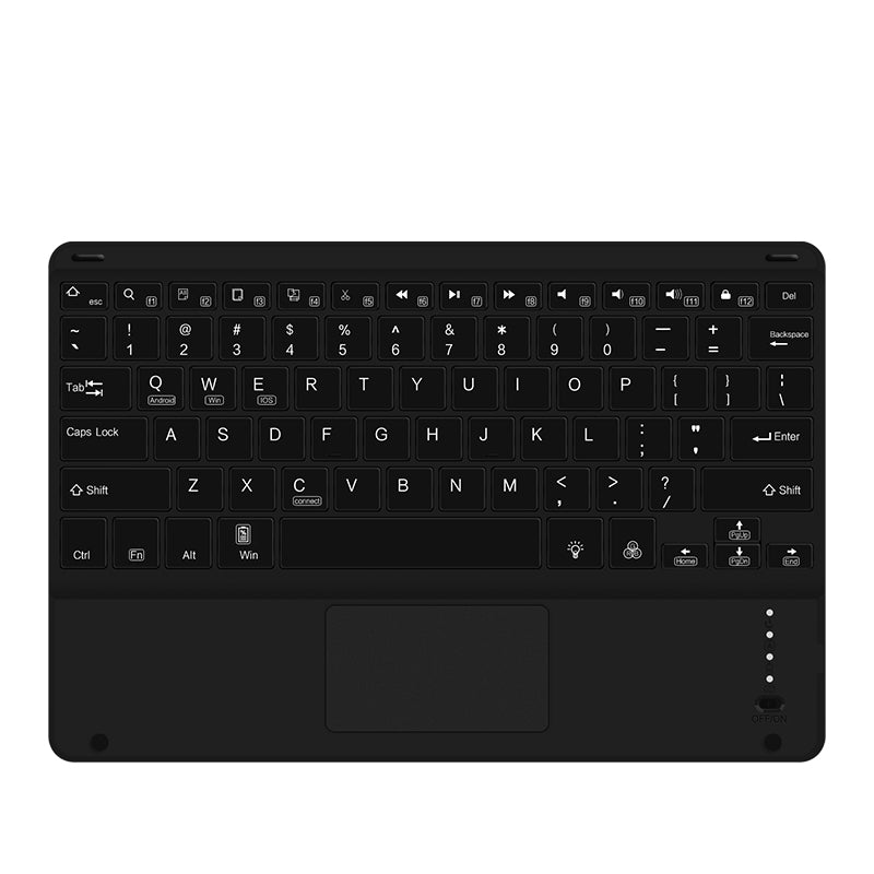 Universal Portable Wireless Bluetooth Backlit Keyboard Square 12.9-inch