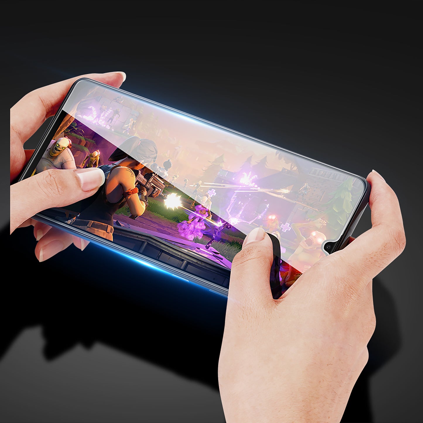 ultramarinetech-for-black-frame-ultra-clear-film-galaxy-a14-phone-screen-protector-4
