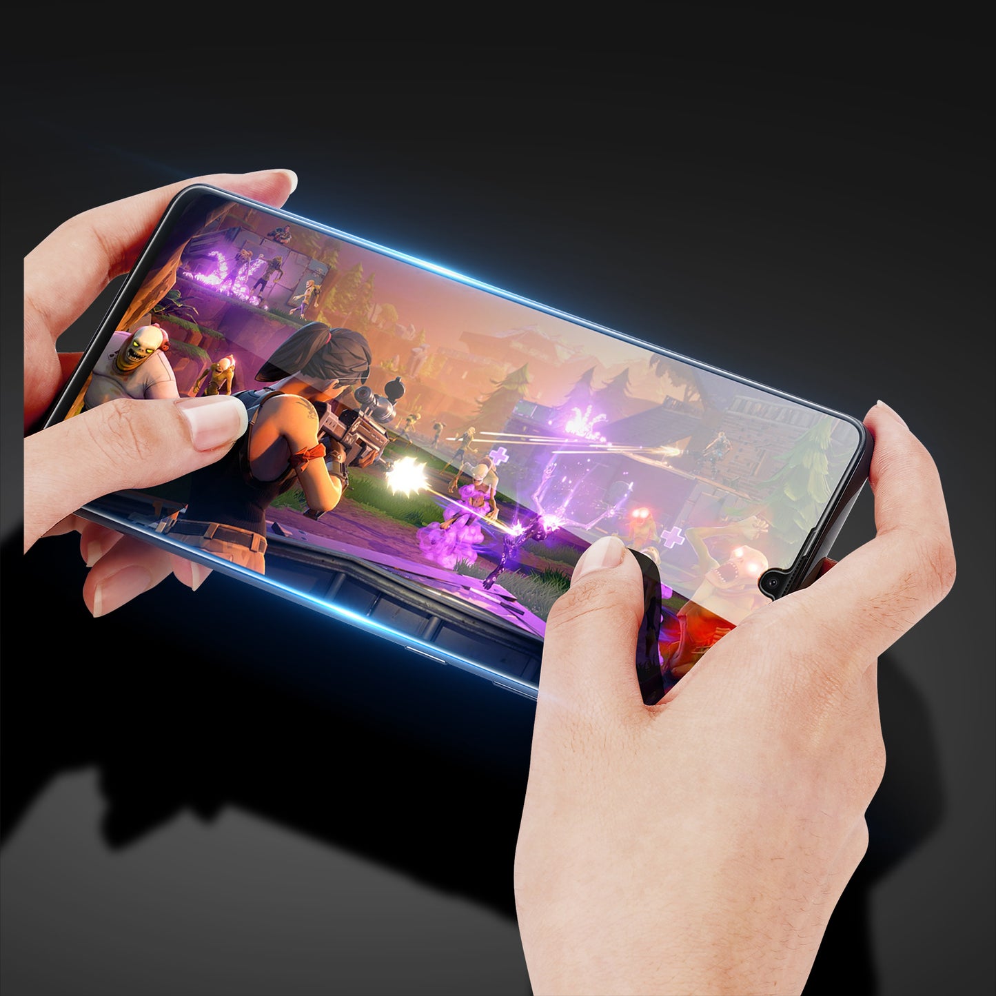 ultramarinetech-for-black-frame-ultra-clear-film-galaxy-a15-phone-screen-protector-4
