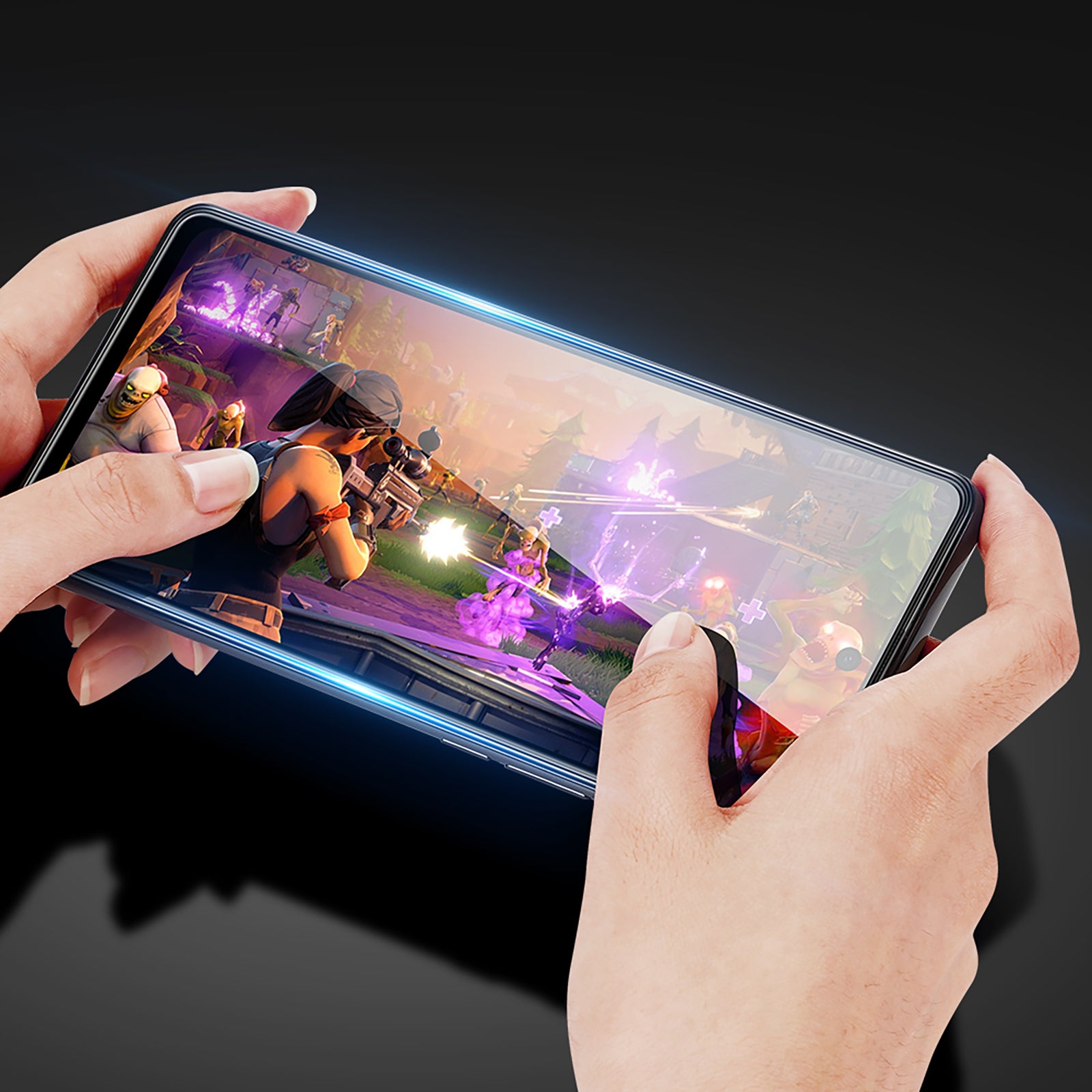 ultramarinetech-for-black-frame-ultra-clear-film-galaxy-a55-phone-screen-protector-4