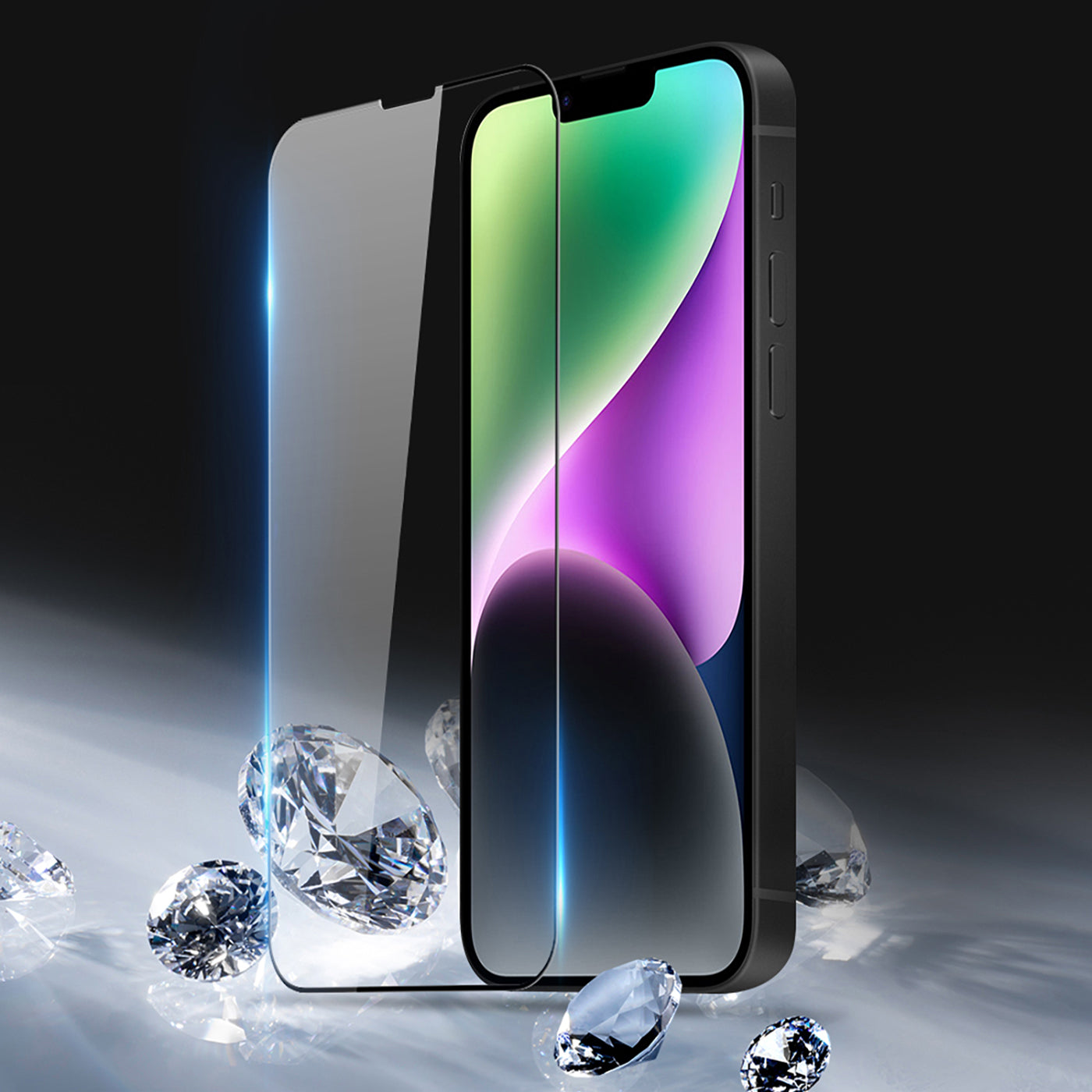ultramarinetech-for-black-frame-ultra-clear-film-iphone-14-plus-phone-screen-protector-2