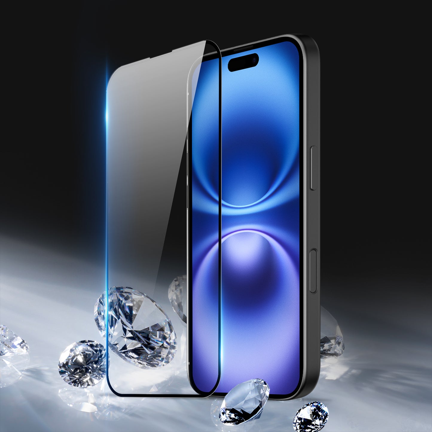 ultramarinetech-for-black-frame-ultra-clear-film-iphone-16-phone-screen-protector-2