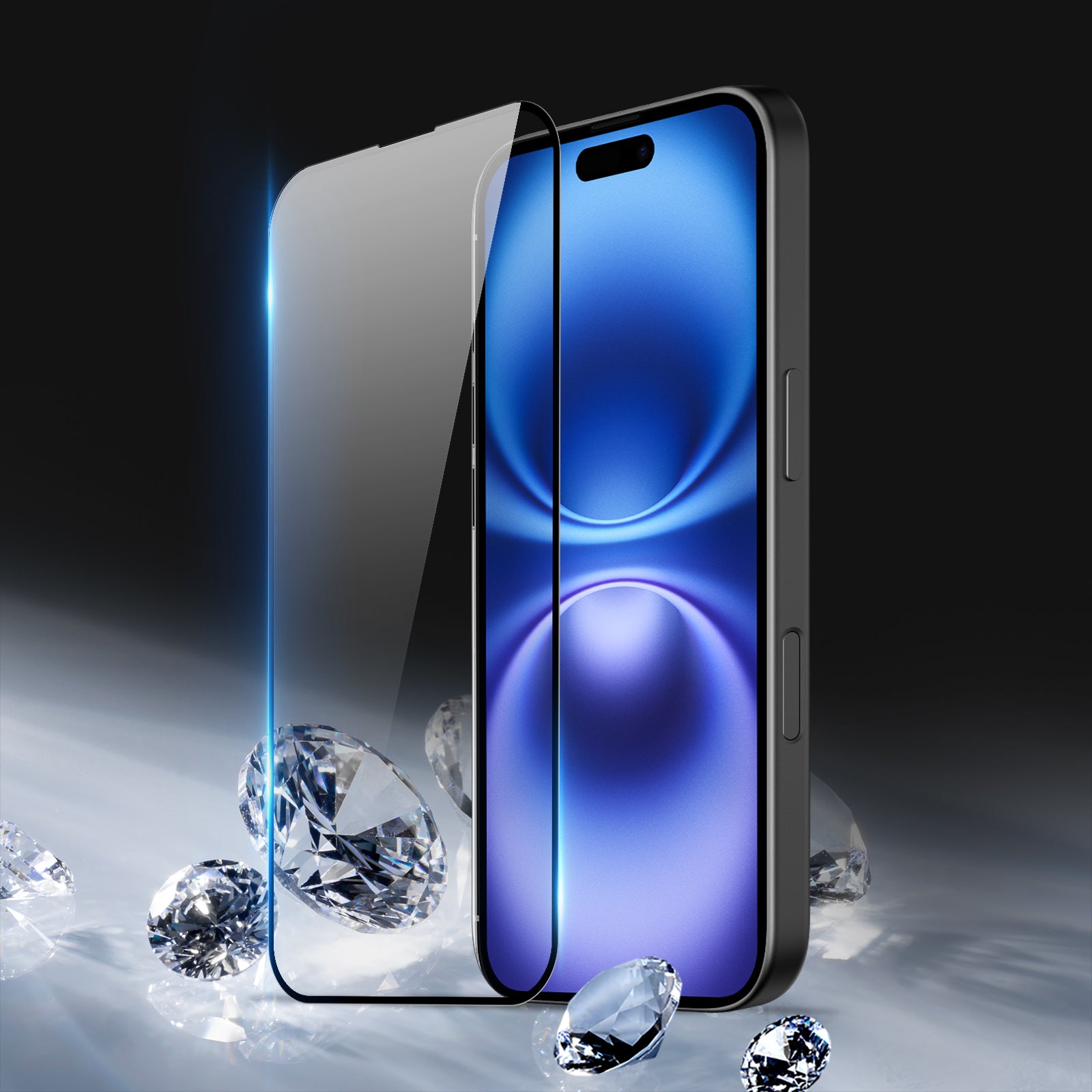 ultramarinetech-for-black-frame-ultra-clear-film-iphone-16-phone-screen-protector-2