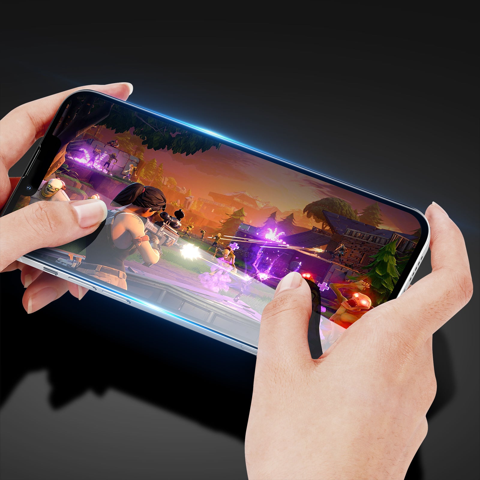 ultramarinetech-for-black-frame-ultra-clear-film-iphone-16e-phone-screen-protector-3