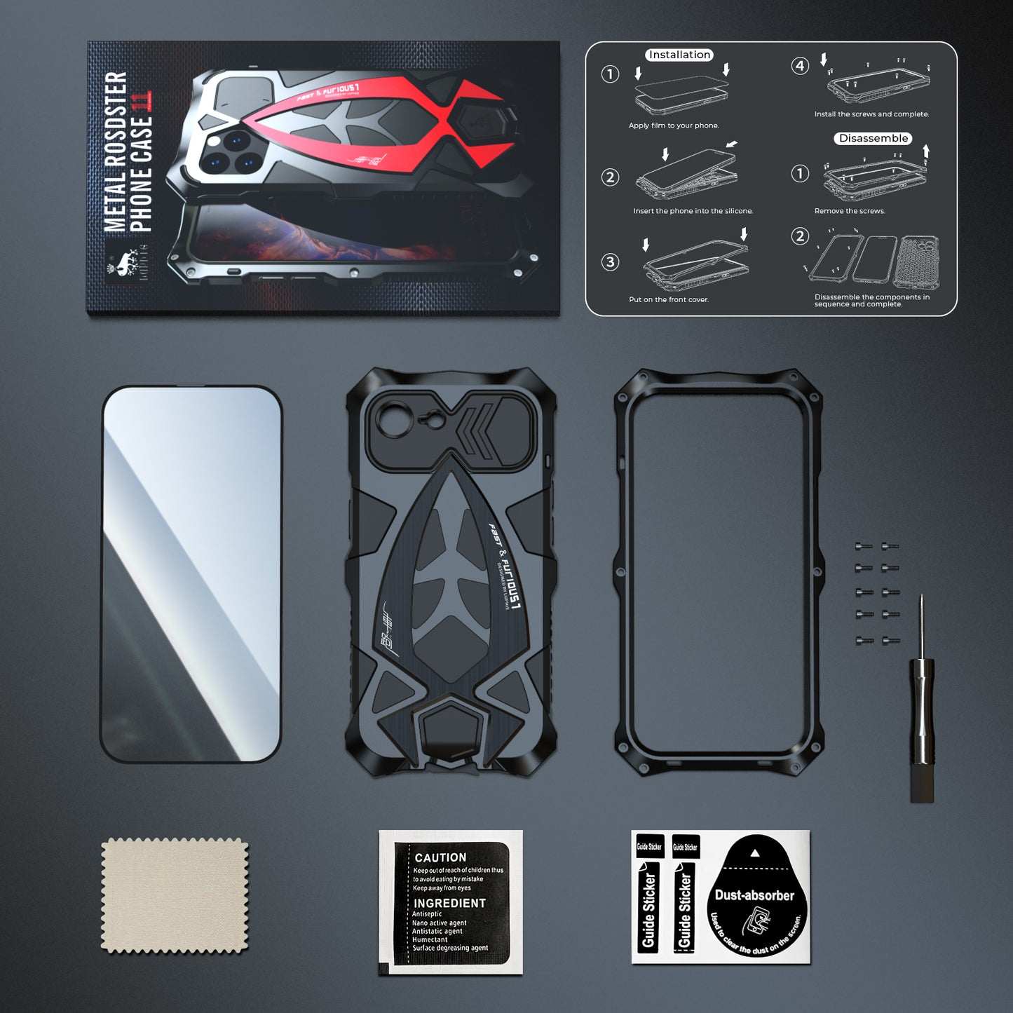 ultramarinetech-for-luphie-warrior-armor-iphone-16e-case-metal-protection-6