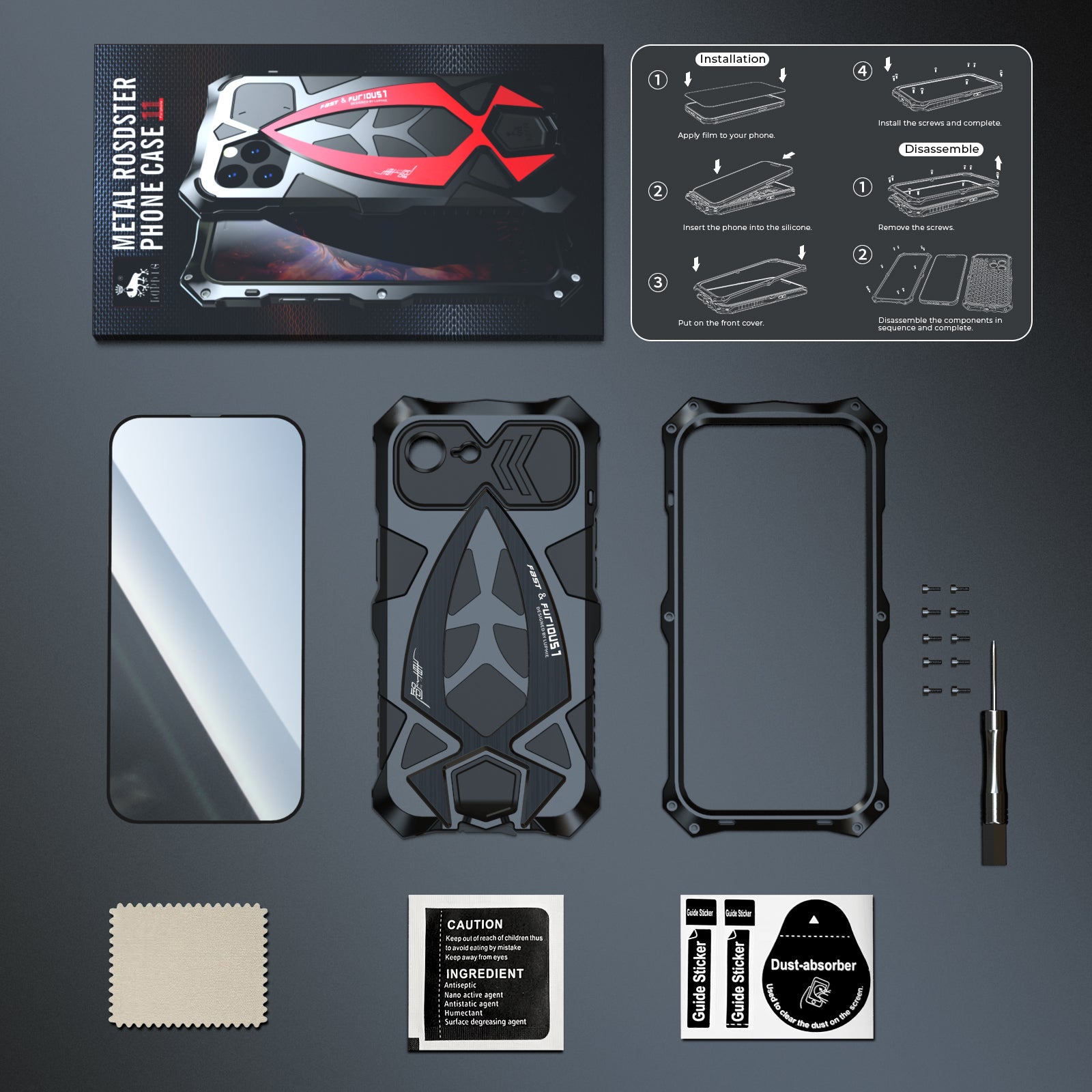 ultramarinetech-for-luphie-warrior-armor-iphone-16e-case-metal-protection-6